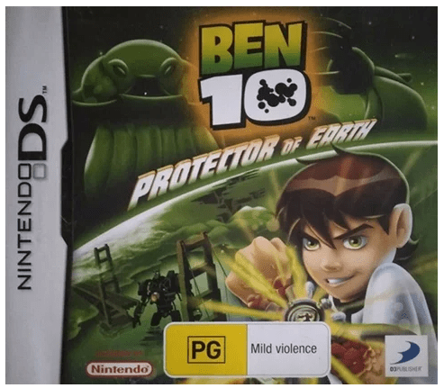 Ben 10 Protector Of EarthNintendo Ds Game Acceptable Condition No Manual