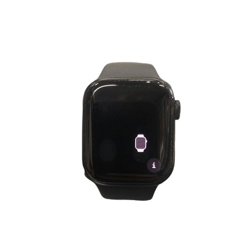 Apple Watch Series 7, GPS + Cellular, 41mm Case, Midnight, With Charger + Straps. Good Condition (NA 1342723)