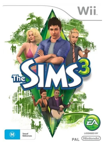 The Sims 3 Nintendo Wii Game Good Condition With Manual