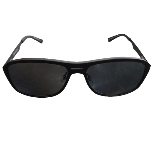 Men’s Alex Perry Sunglasses, 59 16-140 25664133, Black, Very Good Condition, With Hard Case
