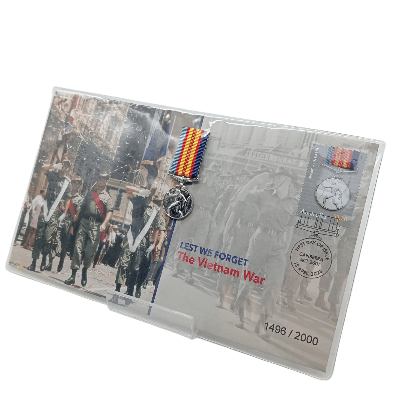Australia Post Medallion & Stamp: Lest We Forget – The Vietnam War (WR 1355924)