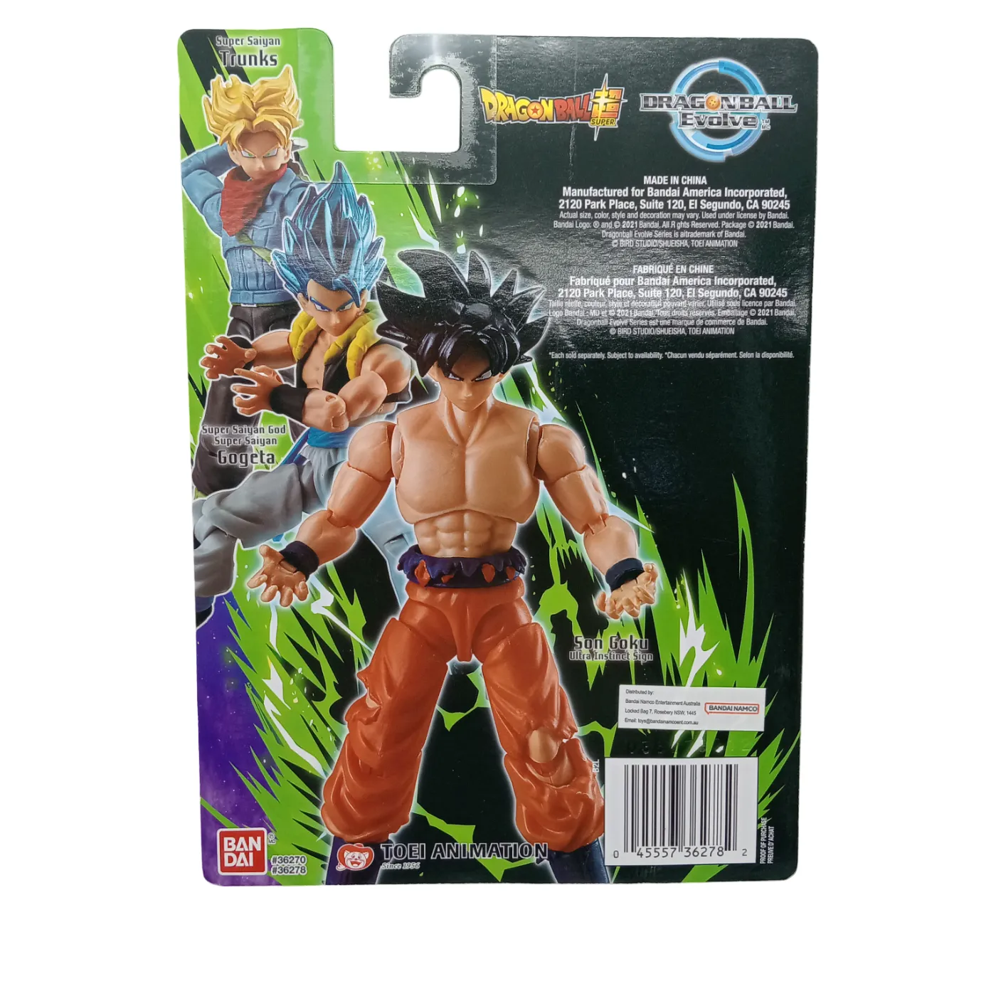 Bandai Dragon Ball Super – Son Goku Ultra Instinct Sign Figurine (Original Packaging)