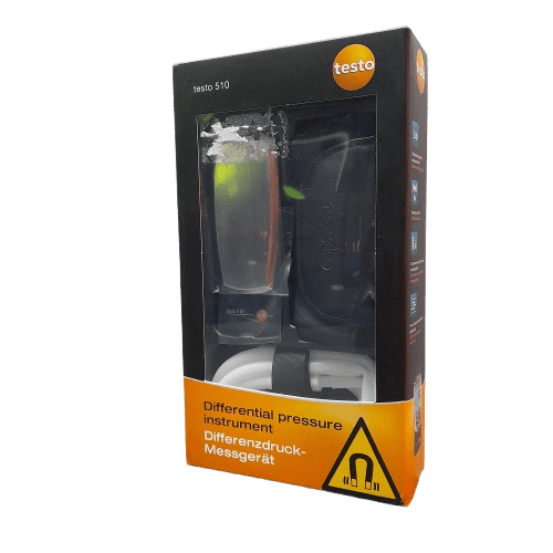 Testo 510 Differential Manometer With 2 Pressure Port/s, Max Pressure Measurement 100hPa (JN)