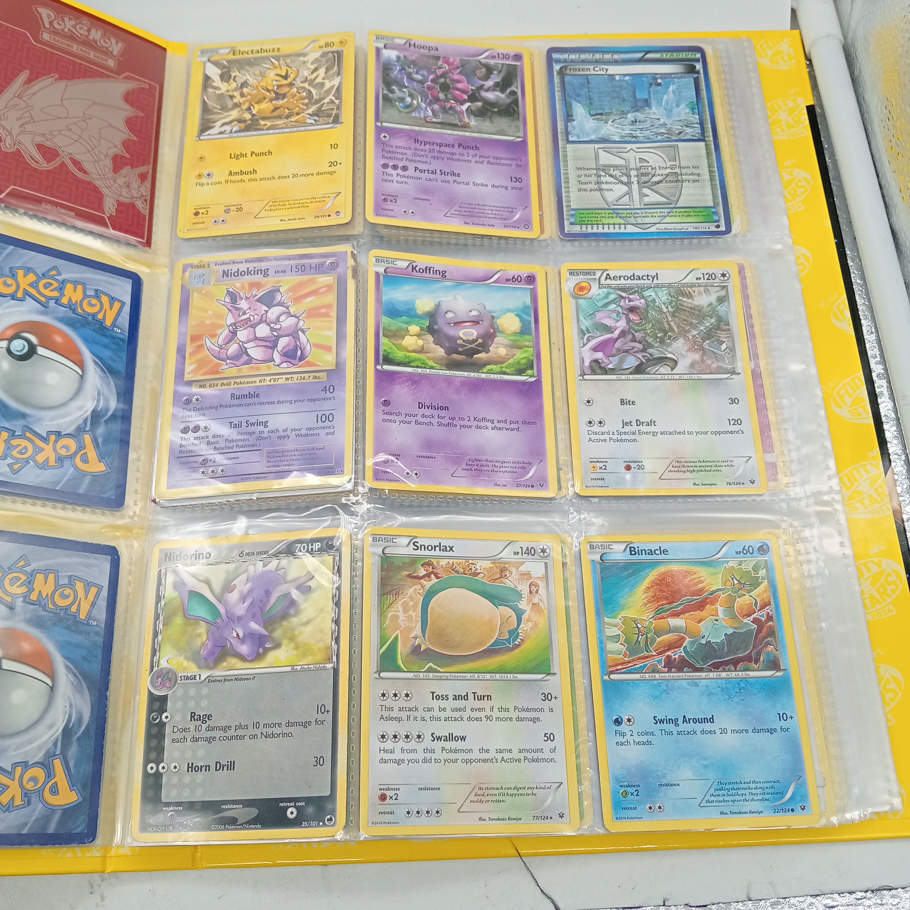 Estimated 125 Assorted Pokemon Cards In AFL Album Includes:  Common & Energy Cards (WR 1343495)