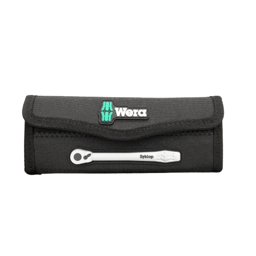 WERA 8100 SA 8 Zyklop Metal Ratchet Set w/ Switch Lever 1/4″ Drive Metric – 28 Piece (JN)