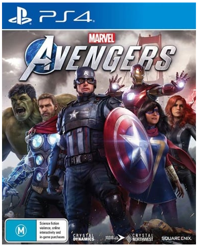 Sony Playstation 4 Marvel Avengers, Very Good Condition, With Case No Manual (CP 1292976)