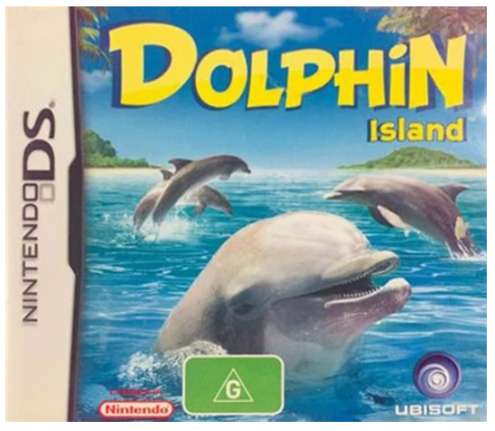 Dolphin Island NIntendo Ds Very Good Condition With Manual
