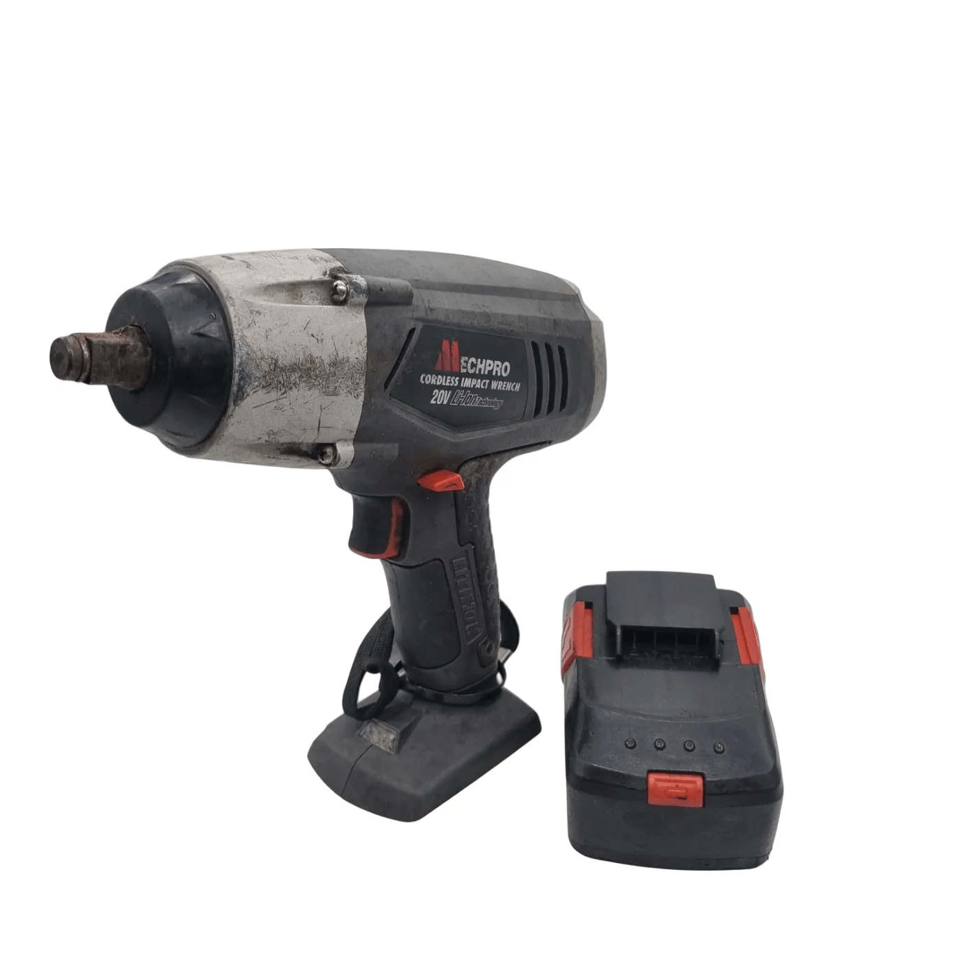 MechPro 20V Li-Ion Cordless Impact Wrench + 2.6Ah Battery *No Charger*
