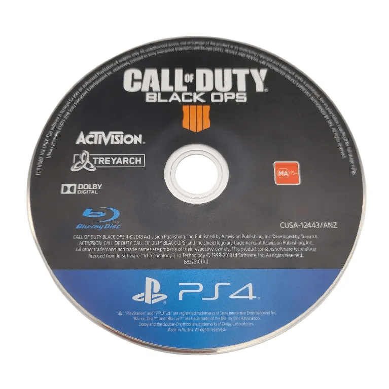 Call of Duty: Black Ops 4 Playstation 4 Video Game