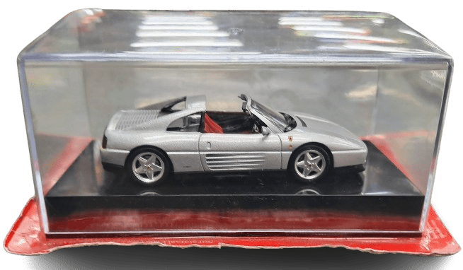 Ferrari 348 TS Collectable Model Car 1:64 Scale with Case