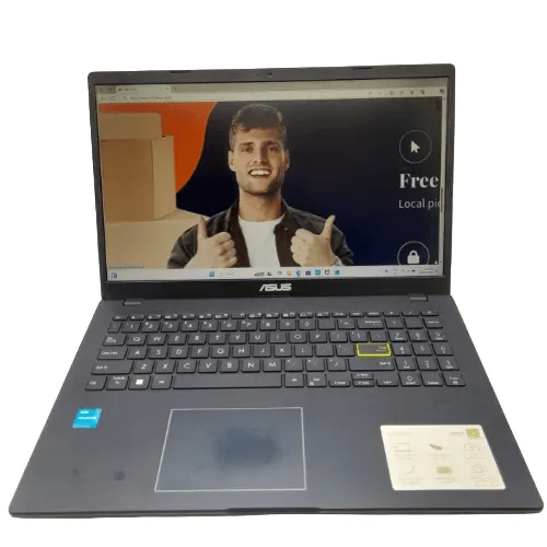 Asus Vivobook E510K Laptop With Charger – Intel Celeron CPU , 8GB RAM , 128GB Storage , Windows 11