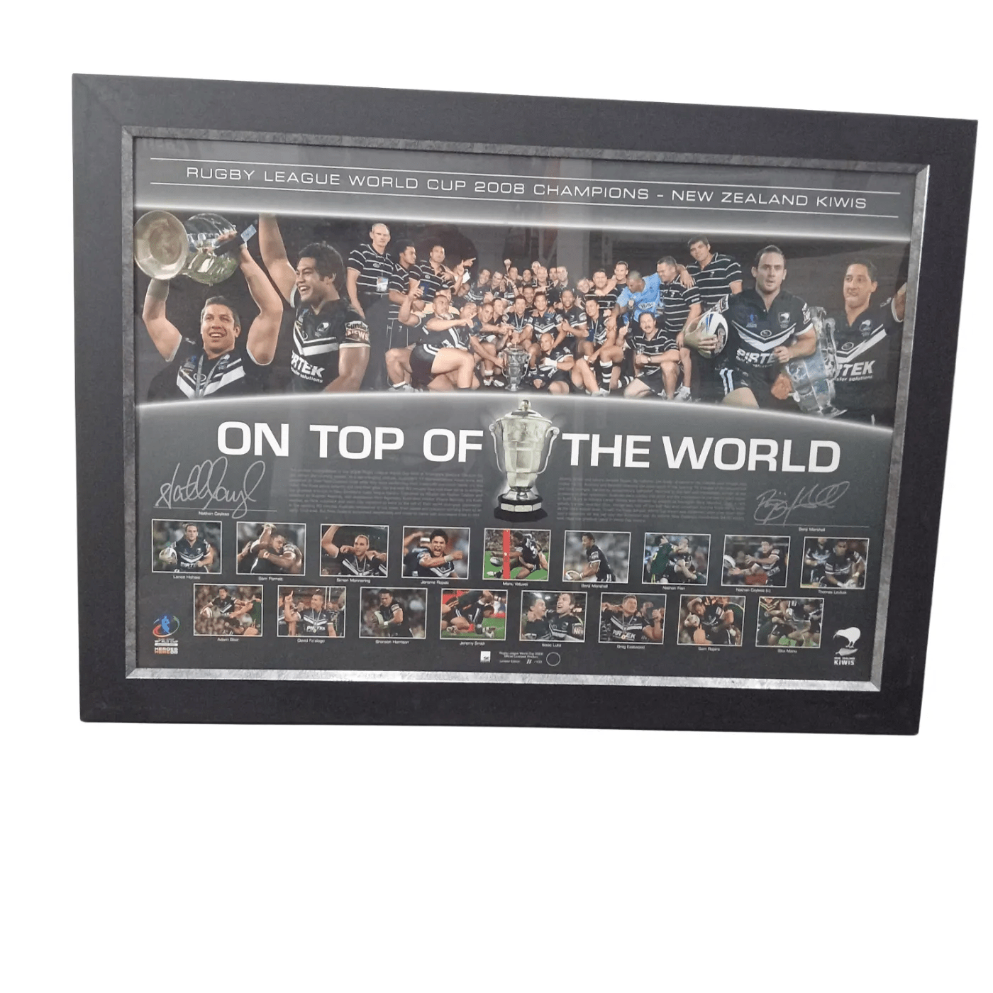 Rugby League World Cup Picture Frame – 2008 Champions (Limited Edition 11/100)  (WR)