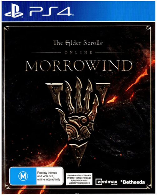 The Elder Scrolls Morrowind PS4 Game Good No Manual