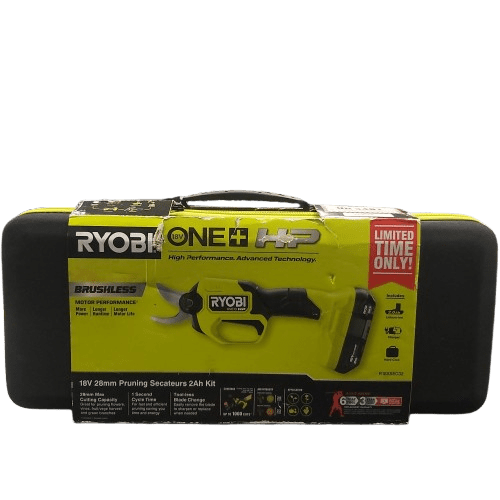 RYOBI Secateurs R18XSEC32 Like New With Battery And Cherger