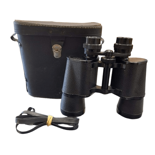 Superoptic 7×50 Binoculars – Fully Coated Optics, 7.1° Field of View – Black with Case (GE 1345891)
