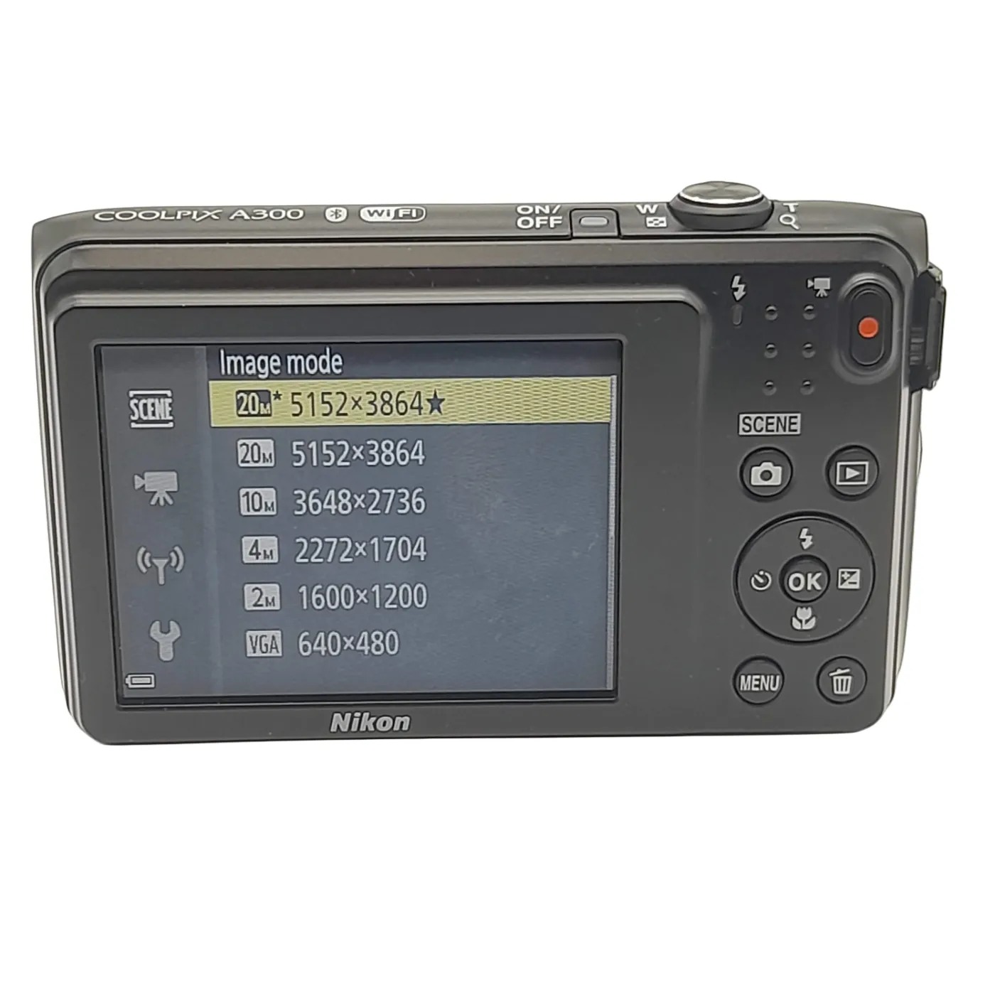 Nikon Coolpix A300 Digital Camera 20.1MP