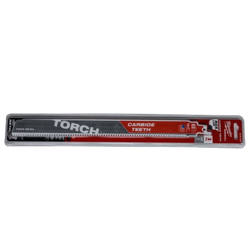 Milwaukee 48-00-5303 3Pk 12” Sawzall Torch Carbide Blades Like New