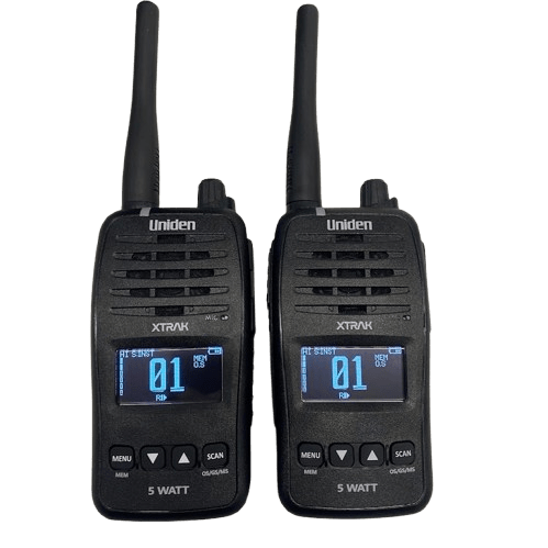 Uniden DTX50-2 Smart UHF Radio – Twin Pack (NG1355848)