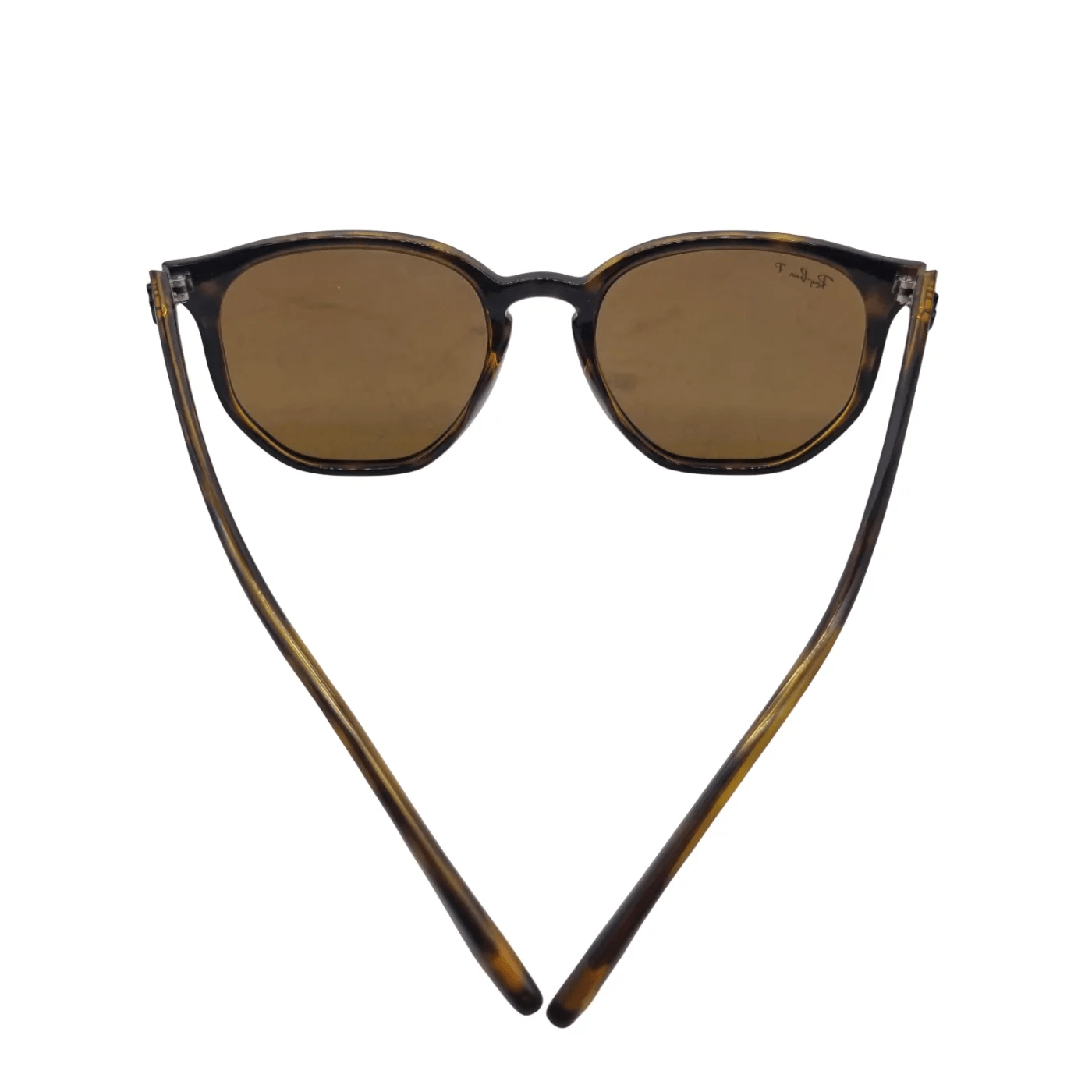 RAY-BAN SUNGLASSES RB4306-F – BROWN/BLACK + CASE + CLOTH  (WR)