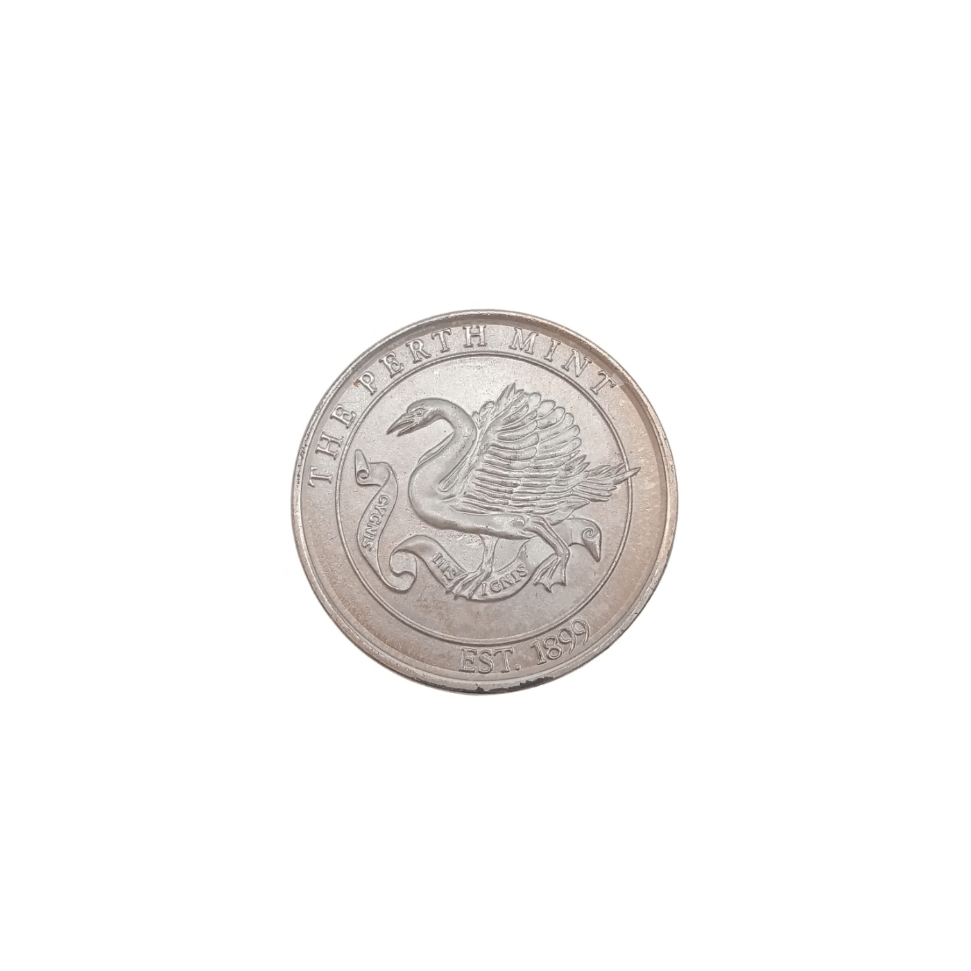 The Perth Mint Coin 1899 Colorado West Denver Stapleton Swan Coin in Box with Certificate