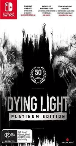Dying Light Platinum Edition (No DLC) Nintendo Switch Game