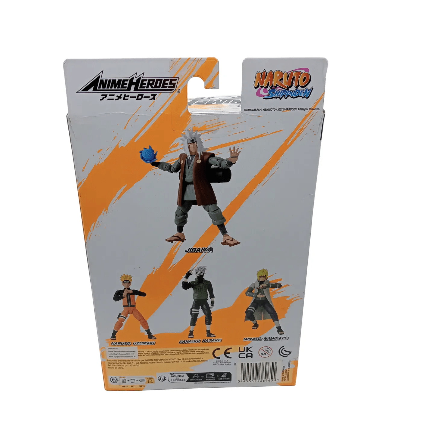 Bandai Naruto Shippuden – Jiraiya Figurine *Sealed In Box* (WR 1332569)