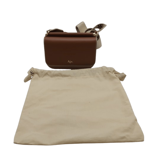 Aje Handbag Coffee With Strap + Tag And Dust Bag (CA 1345666)