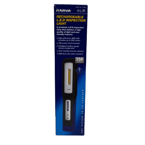 350 Lumen Rechargeable Straight Folding ALS LED Work Light (MR)