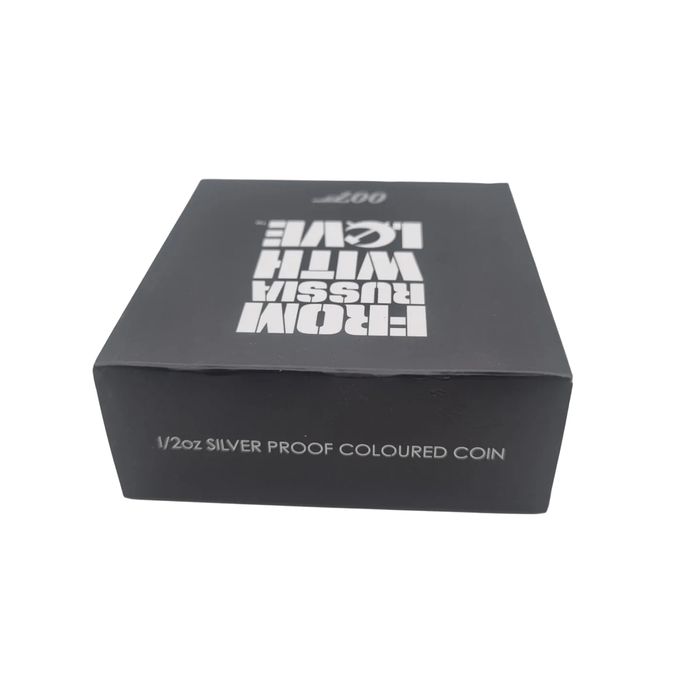 From Russia With Love 1/2 oz Silver Proof Coloured Coin – Perth Mint Australia – James Bond 007 Official Collectible