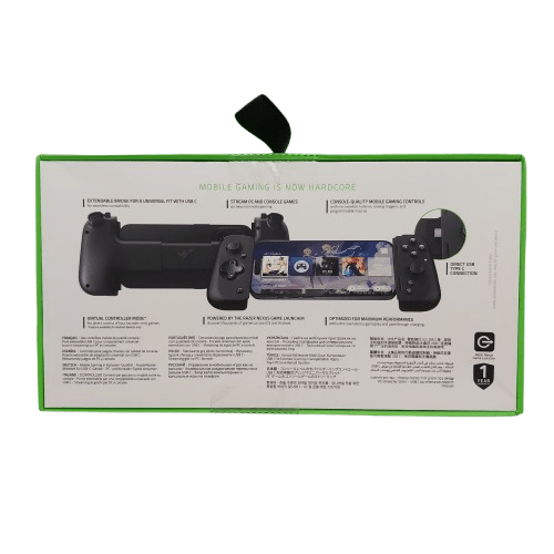 Razer Kishi V2 USB C Mobile Gaming Controller In Box (CP-1350178)