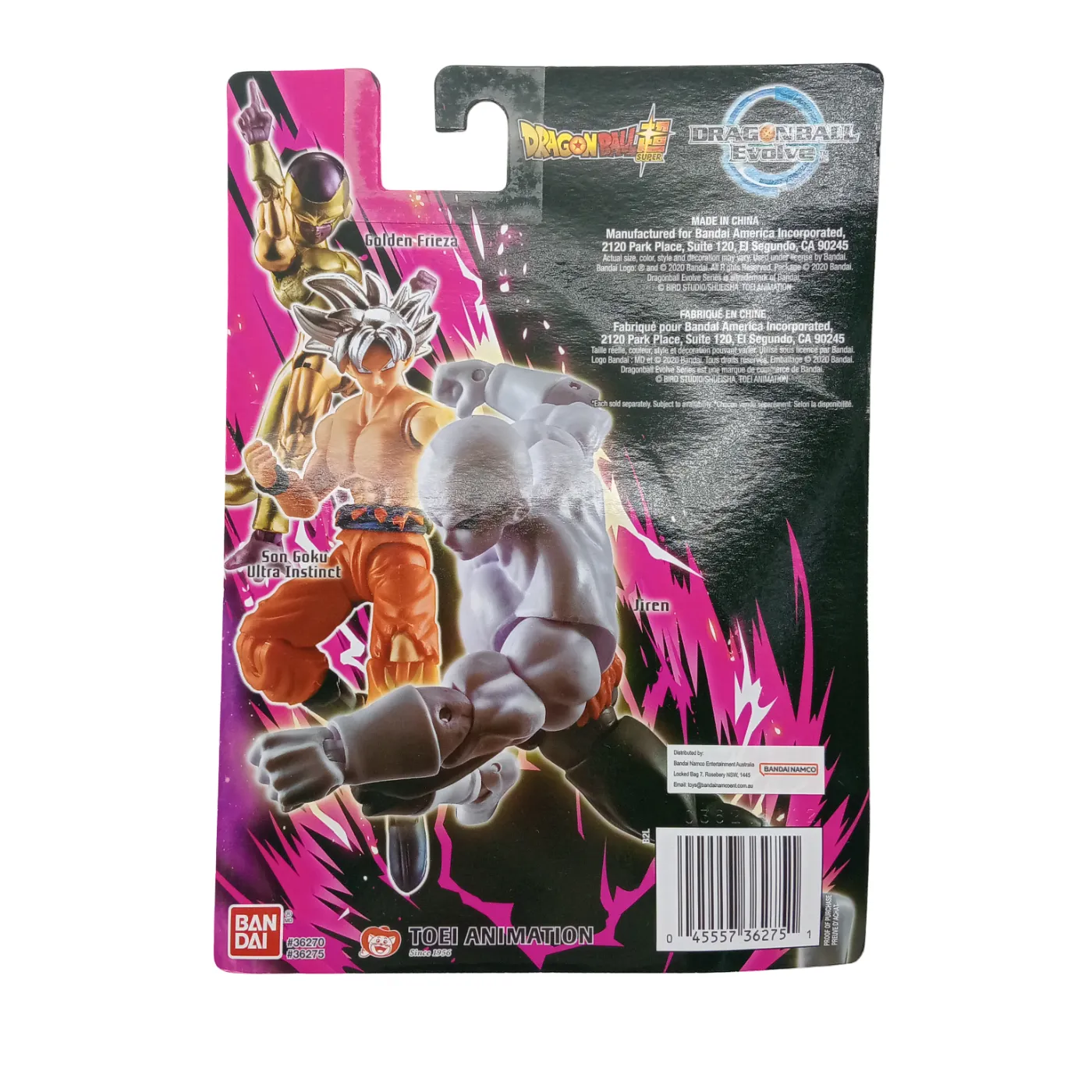 Bandai Dragon Ball Super – Jiren Figurine (Original Packaging)