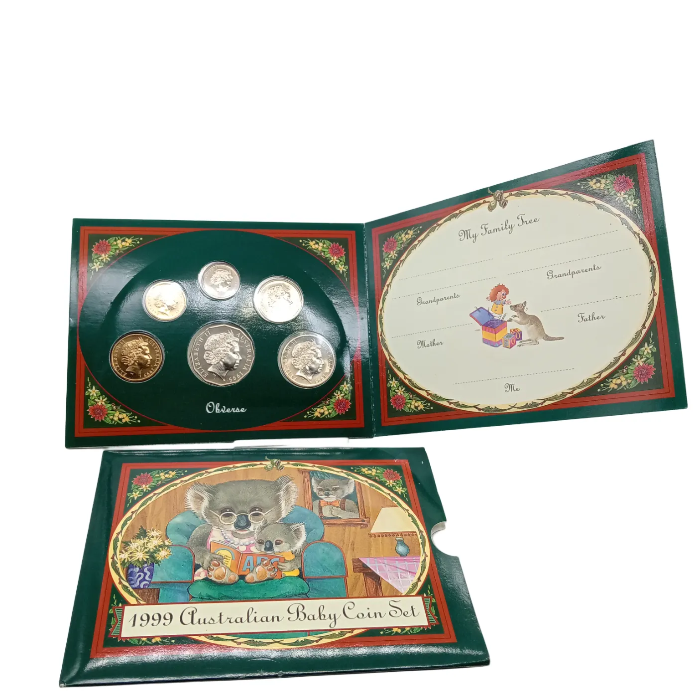 1999 AUSTRALIAN BABY COIN SET – SILVER  (WR 1348560)