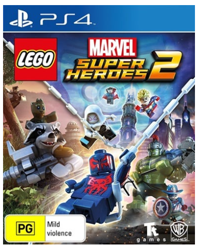 Marvel Lego Super Heroes 2 Playstation 4 Game Good Condition With Manual