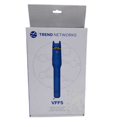 Trend Networks VFF5 Fibre Optic Cable Visual Fault Finder with Accessories Like New