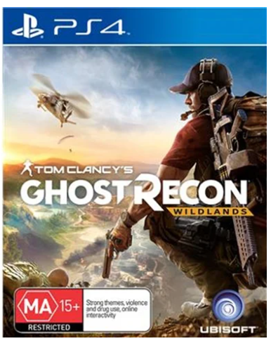 Tom Clancys Ghost Recon Wildlands PS4 Average With Manual