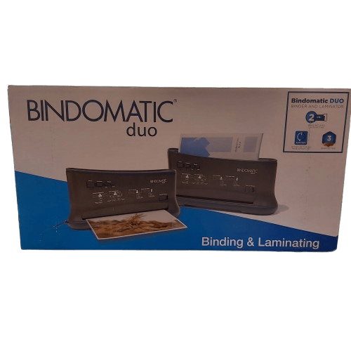 Binomatic Duo binder And Laminator Machine Like New In Box