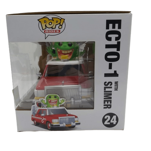 Ghostbusters Ecto-1 With Slime #24 Pop Rides Funko Figurine In Box Good Condition (CP-1353367)