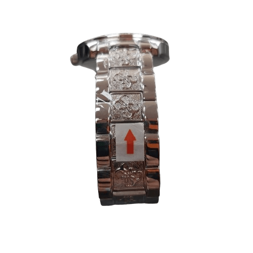 Ladies Silver Guess Watch In Box