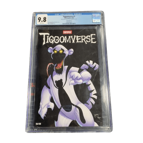 Counterpoint Comics – Tiggomverse B&W Edition | Graded Comic + Safety Case (MR)
