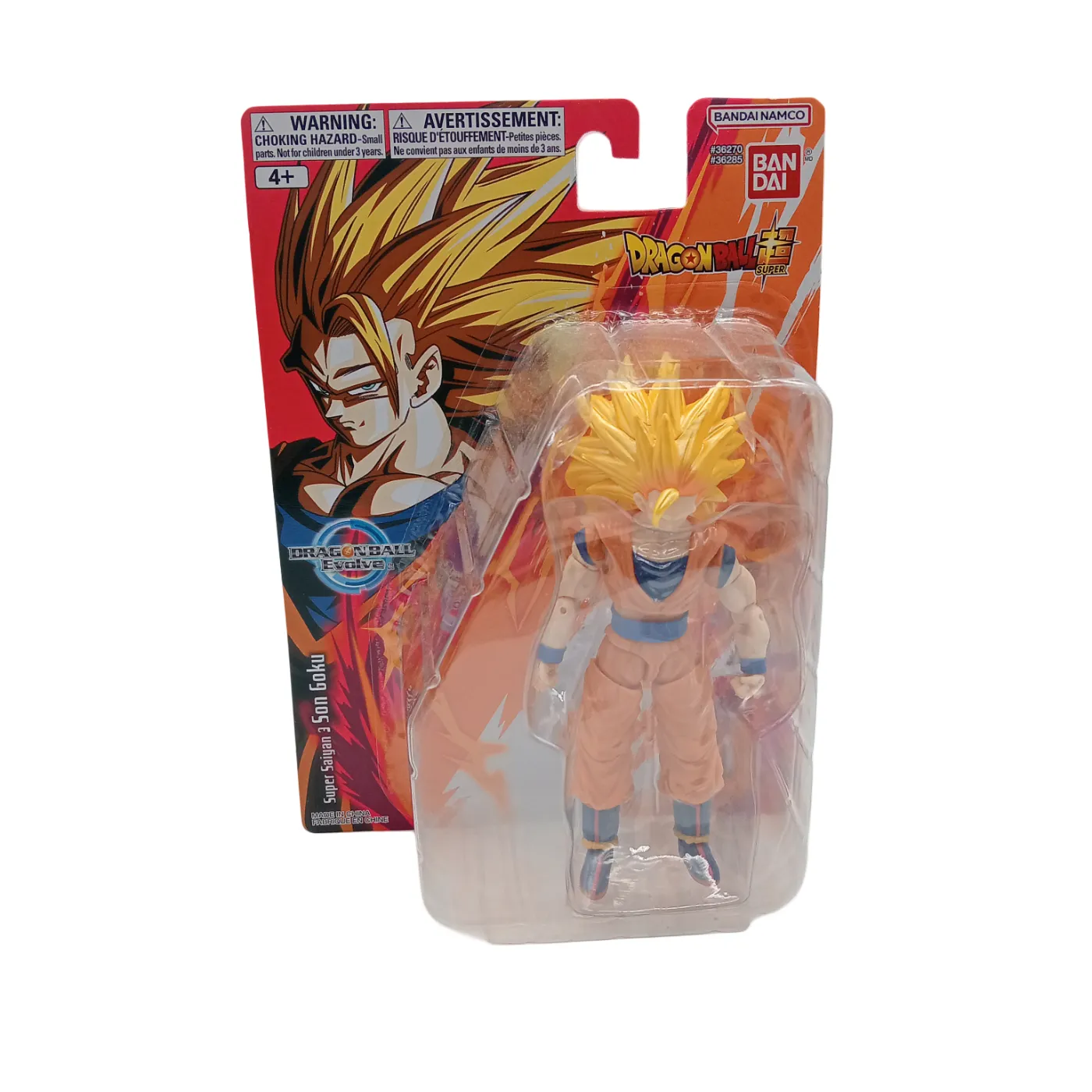 Bandai Dragon Ball Super – Super Saiyan 3 Son Goku Figurine (Original Packaging)