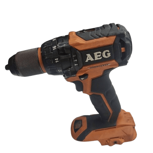 AEG 18V BSB18CBM Cordless Brushless Hammer Drill, Orange, General Wear + Tear SKIN ONLY (NA 1354003)