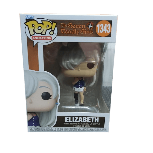 Funko Pop Elizabeth The Seven Deadly Sins Number 1343 Good Condition (CP1344585)