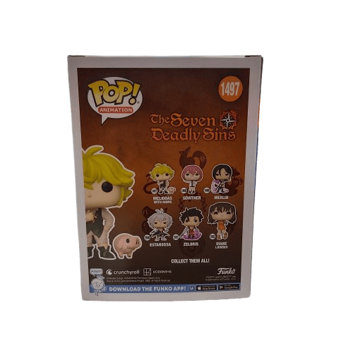 Funko Pop Meliodas With Hawk Number 1497 (CP 1344599)