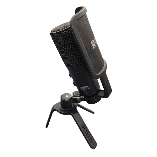 Rode Microphone With Stand NT-USB Black