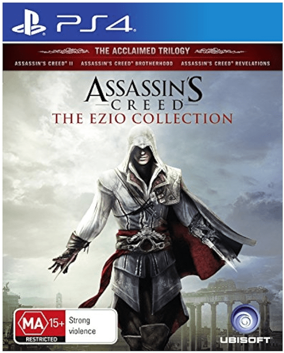 Sony Playstation 4 Assassin’s Creed: The Ezio Collection, Very Good Condition, With Case No Manual (CP 1286744)