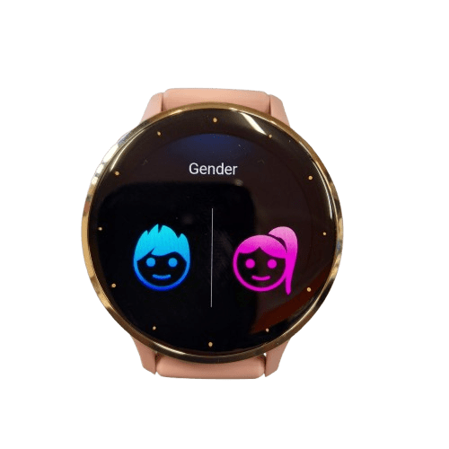 Garmin Venu 3S Soft Gold Bezel w Dust Rose Case ( GE )