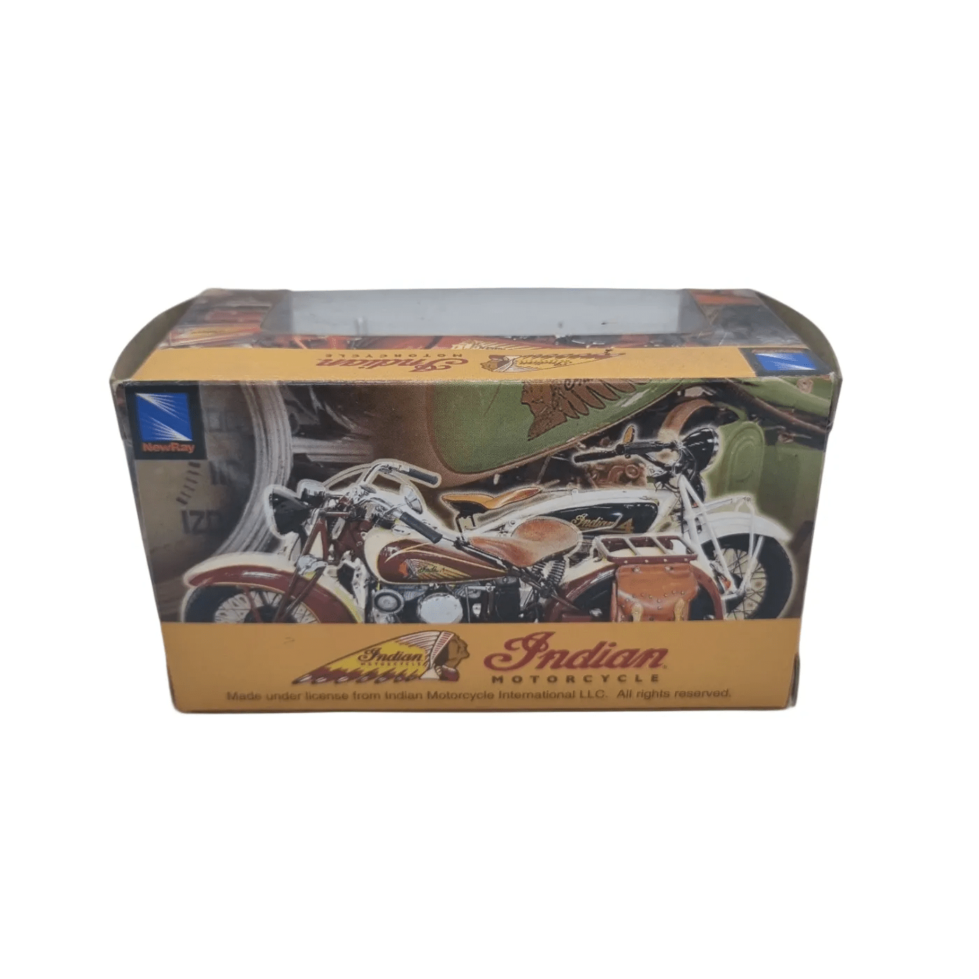 1912 Indian V-2 toy model. Scale 1:32 In Box