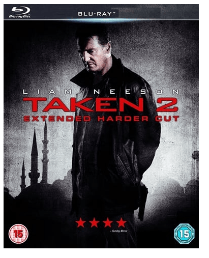 Taken 2 Extended Harder Cut 2 Disc Set – Very Good Condition in Tin Case (LE)
