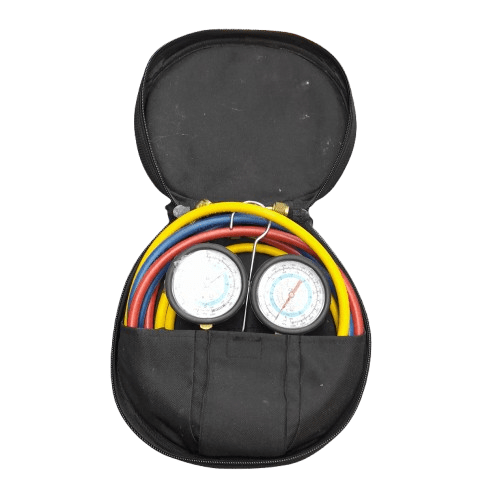 CPS Pro-Set MT2T7P5AA Workingmans Manifold Gauges in Soft Case