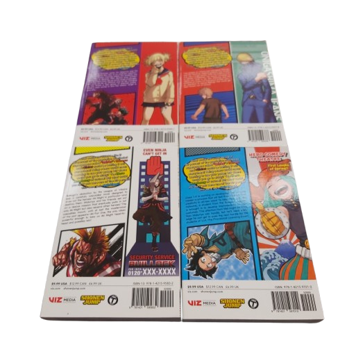 My Hero Academia Manga Series Volumes 1-16, Some Wear Shown In Photos (CP 1344706)